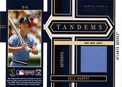 2004 Playoff Honors #T3 Dale Murphy Jersey