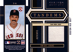 2004 Playoff Honors #T8 Dwight Evans Jersey