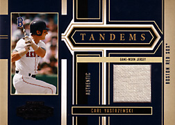 2004 Playoff Honors #T8 Carl Yastrzemski Jersey