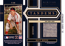 2004 Playoff Honors #T10 Marty Marion Jersey