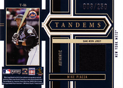 2004 Playoff Honors #T16 Mike Piazza Jersey