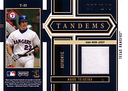 2004 Playoff Honors #T19 Mark Teixeira Jersey