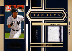 2004 Playoff Honors #T20 Derek Jeter Jersey