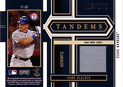 2004 Playoff Honors #T21 Hank Blalock Jersey