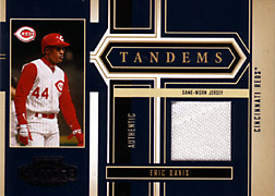 2004 Playoff Honors #T22 Eric Davis Jersey
