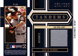 2004 Playoff Honors #T24 Austin Kearns Jersey