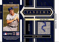 2004 Playoff Honors #T32 Gary Sheffield Jersey