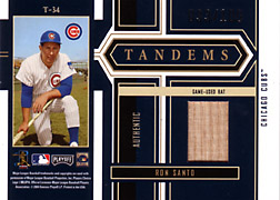 2004 Playoff Honors #T34 Ron Santo Bat