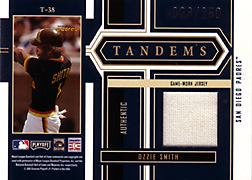 2004 Playoff Honors #T38 Ozzie Smith Jersey