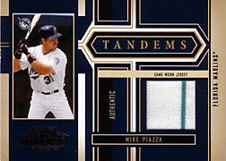 2004 Playoff Honors #T39 Mike Piazza Jersey