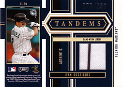 2004 Playoff Honors #T39 Ivan Rodriguez Jersey