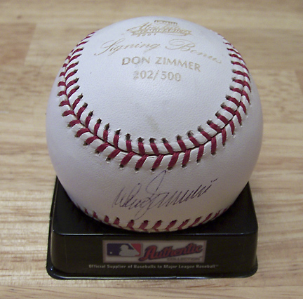 2001 Playoff Absolute Memorabilia Baseball Don Zimmer