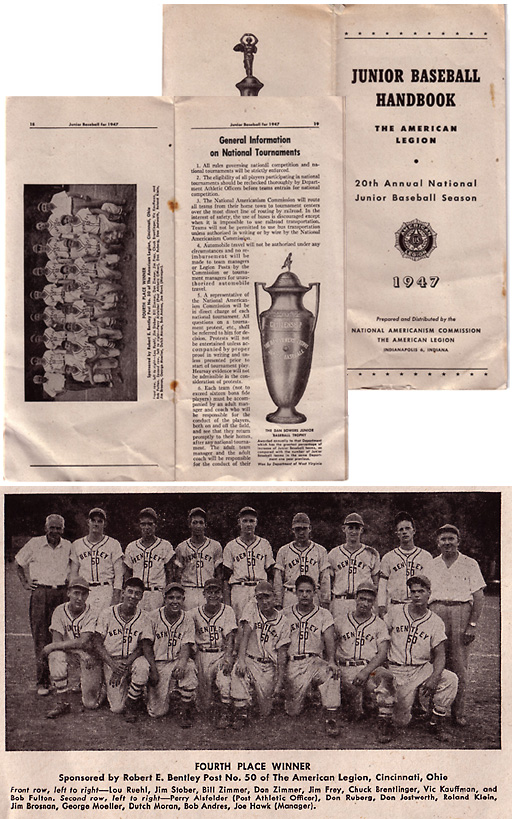 1947 American Legion Junior Baseball