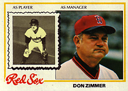 1978 Topps Don Zimmer #63 Front