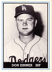 1980 TCMA 1959 Dodgers Black #22 Front