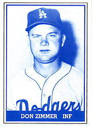 1980 TCMA 1959 Dodgers Blue #22 Front