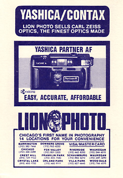1985 Lion's Photo Don Zimmer Back